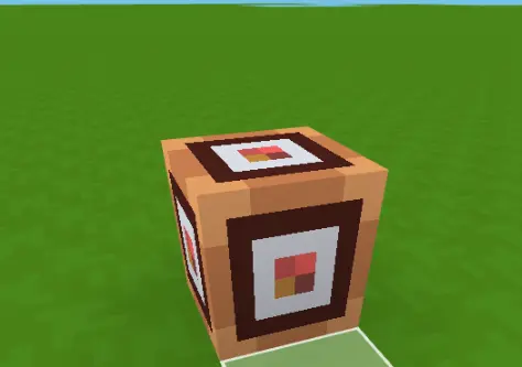 Code Block placed in world