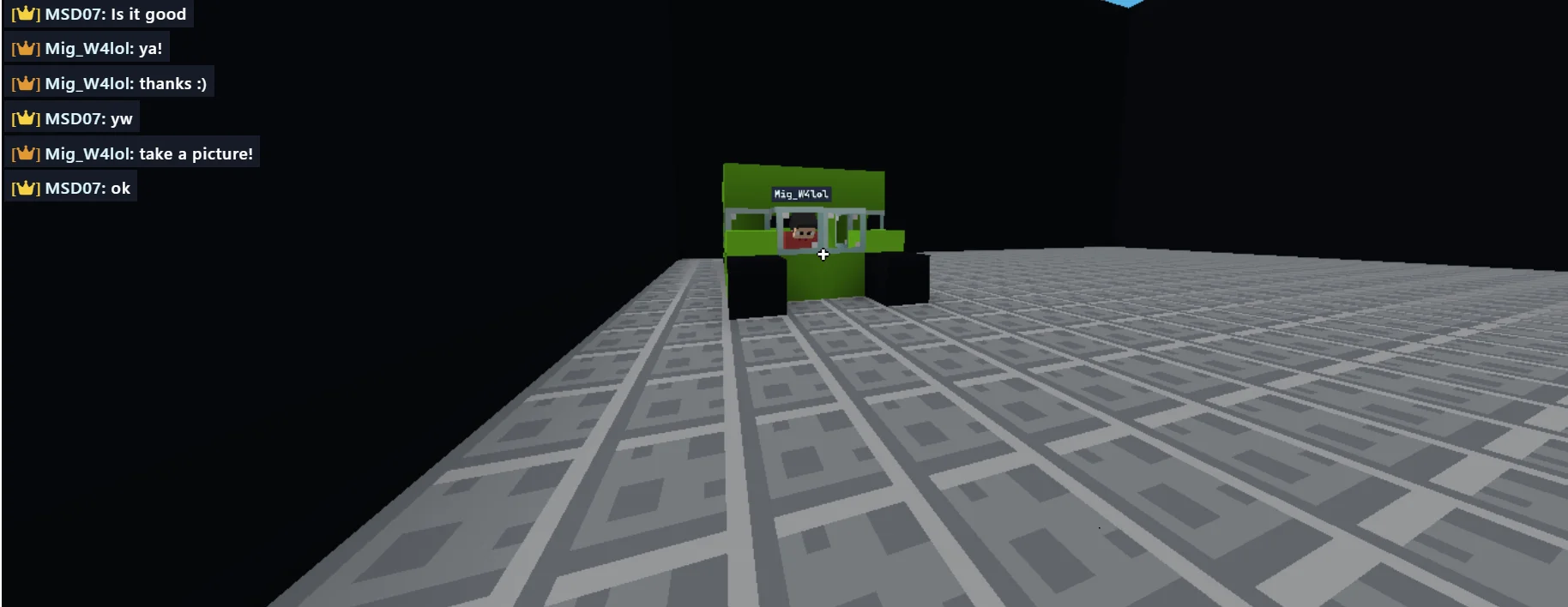 Another pic of mig driving