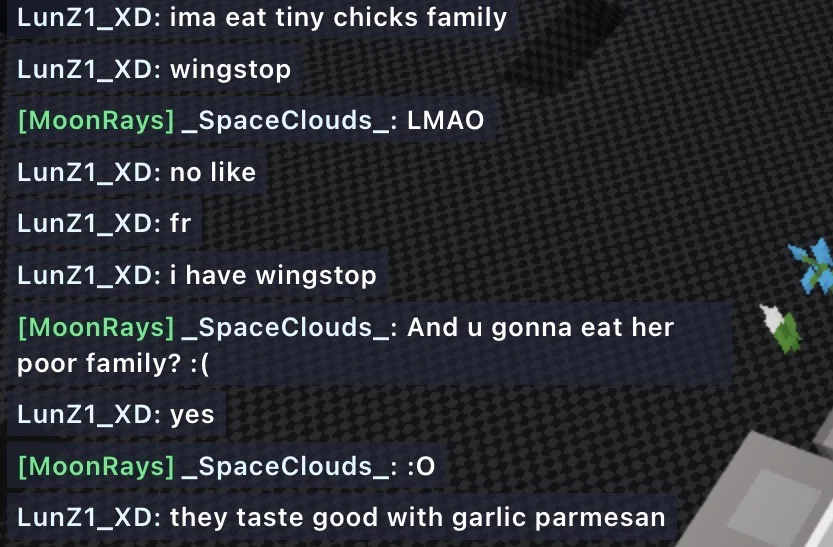 Tiny chick’s family :3