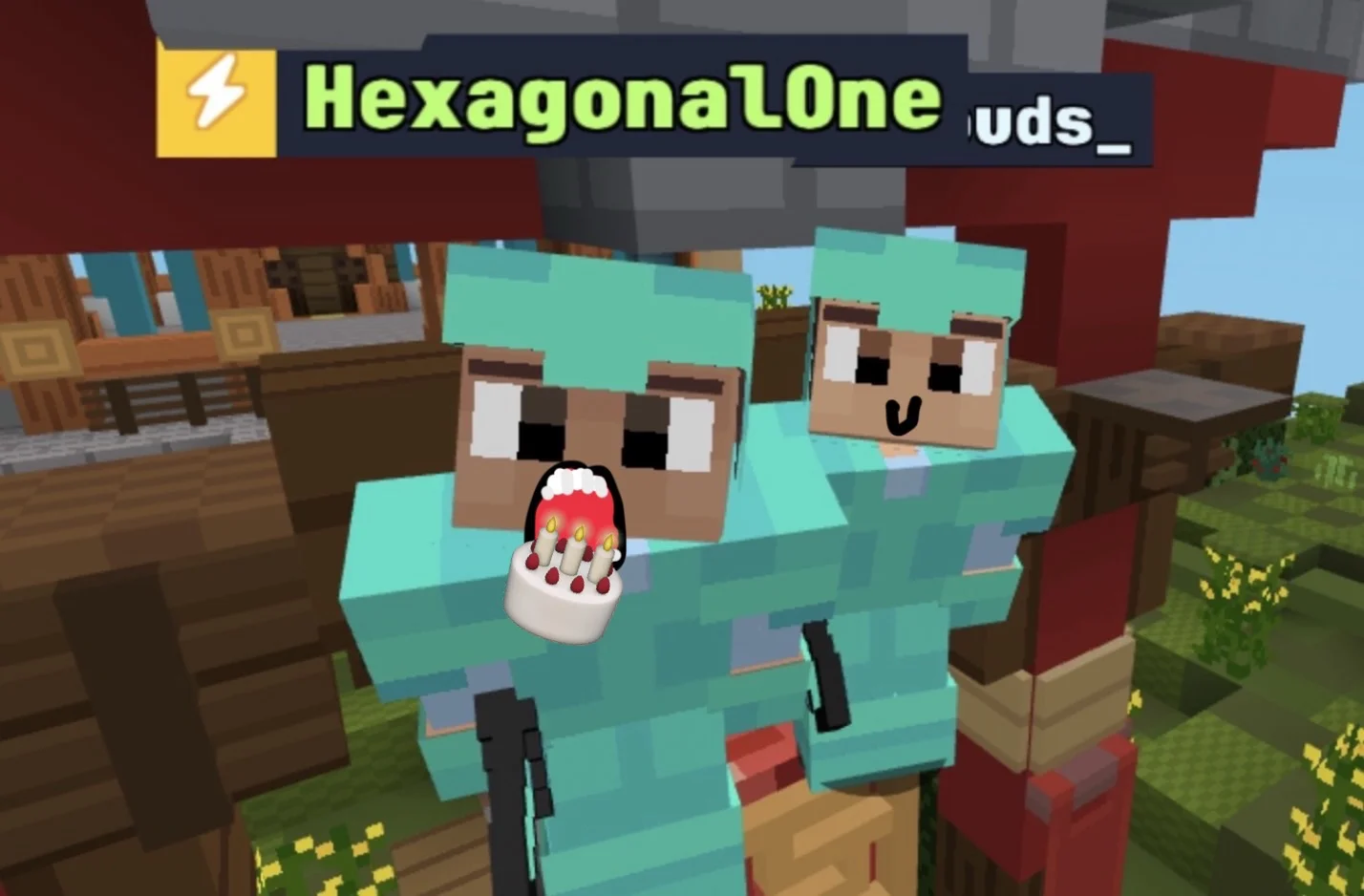 Hexa likes CAKE 🎂