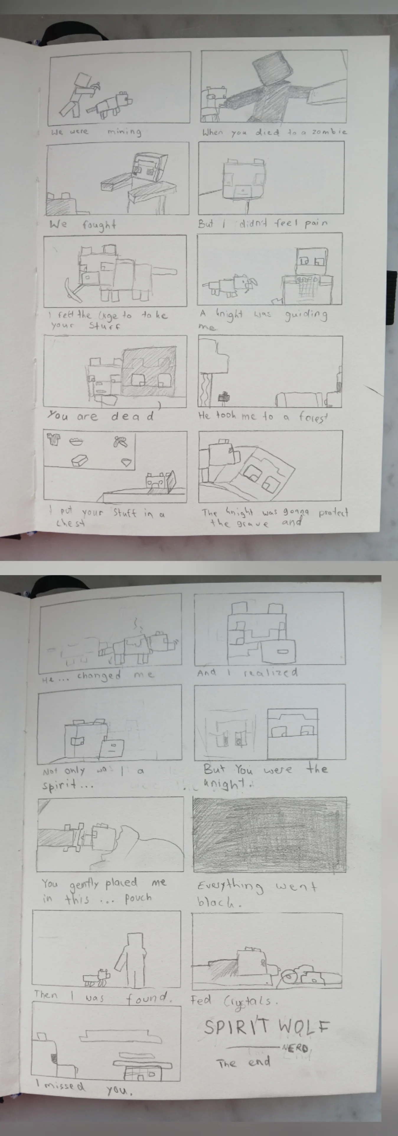 Comic I made about SPECTRAL FORSESTS