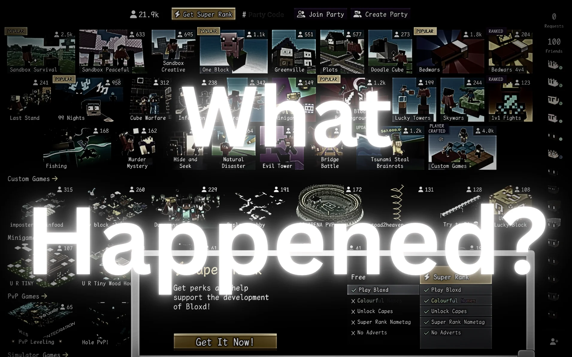 What happened to bloxd io...
its not like it used to be.