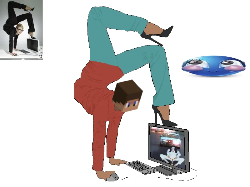 how i look when i play bloxd