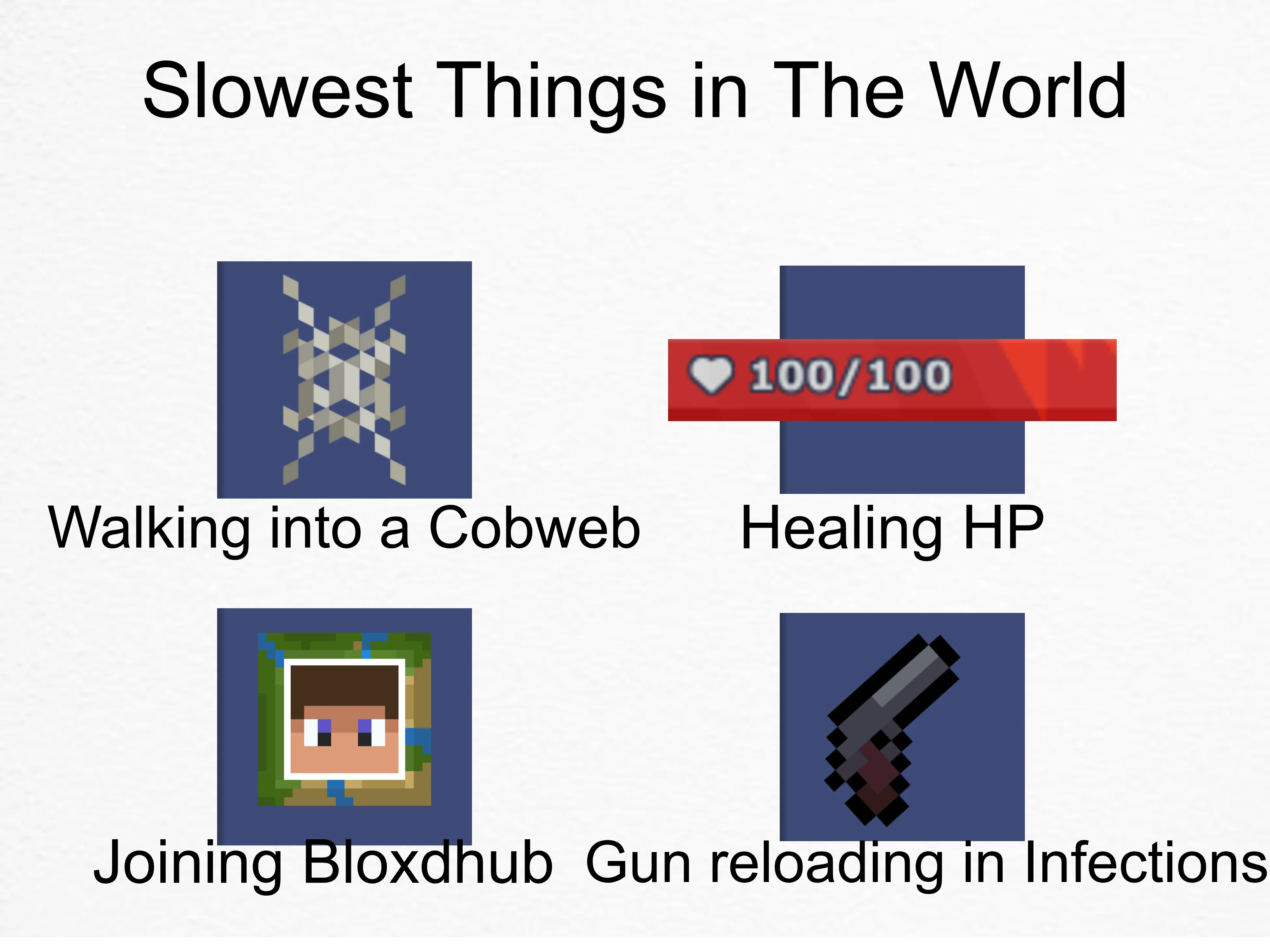 Slowest things in the world