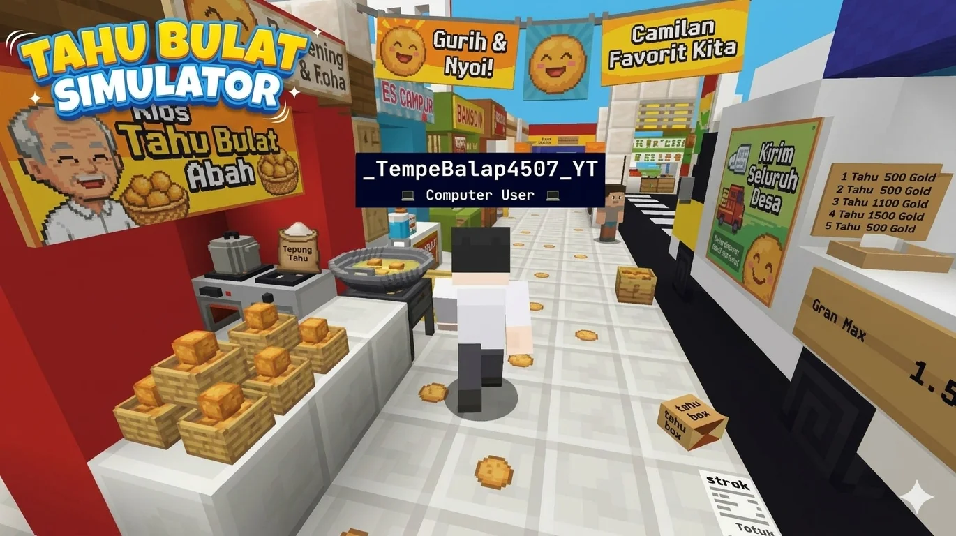 PLAY TAHU BULAT SIMULATOR! WORK IN RESTO & GET ON COOL SITES! 🚚🏆