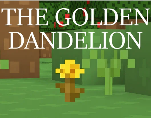 then we got the GOLDEN DANDELION-which is a golden dandelion.....