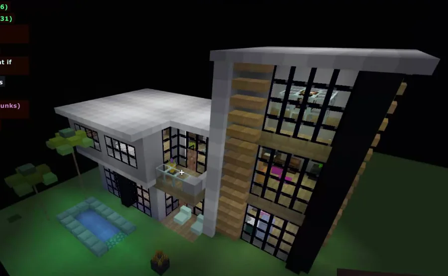 A new modern house!
