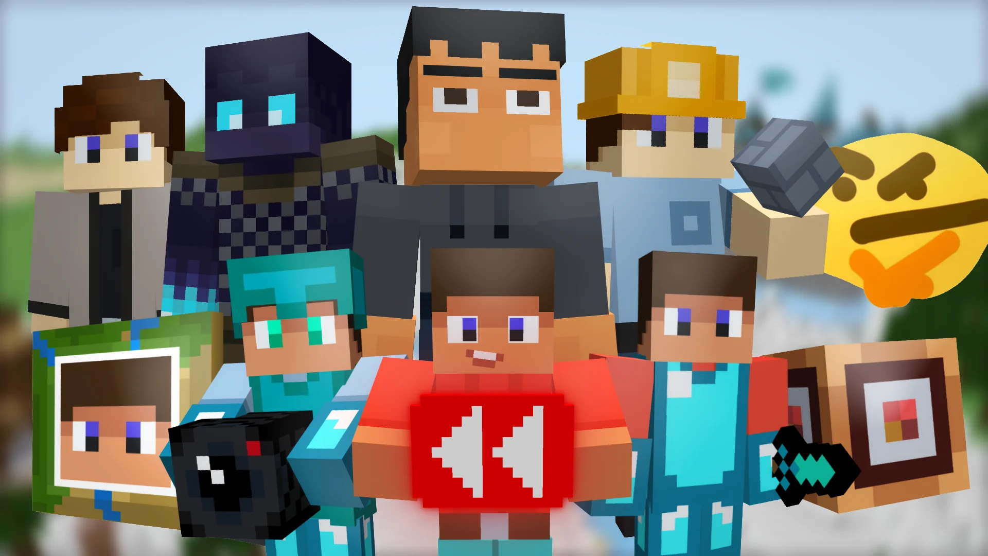 Bloxd Rewind 2025 Thumbnail (100% HUMAN MADE)
