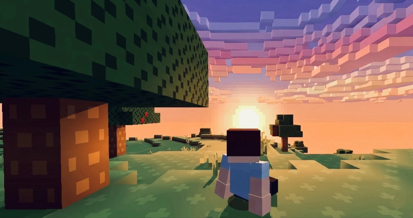 Bloxd.io Art I made. Took me ~2hrs. Don’t even mention the skybox.