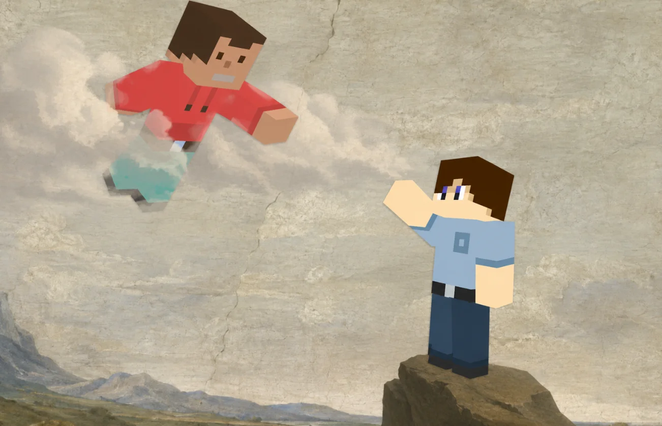 When a Bloxd Player Tries Making Classcal Art…