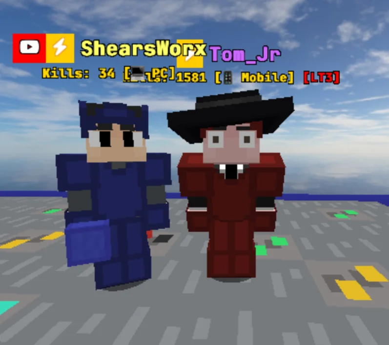 Screenie with the Shears pookie >:3