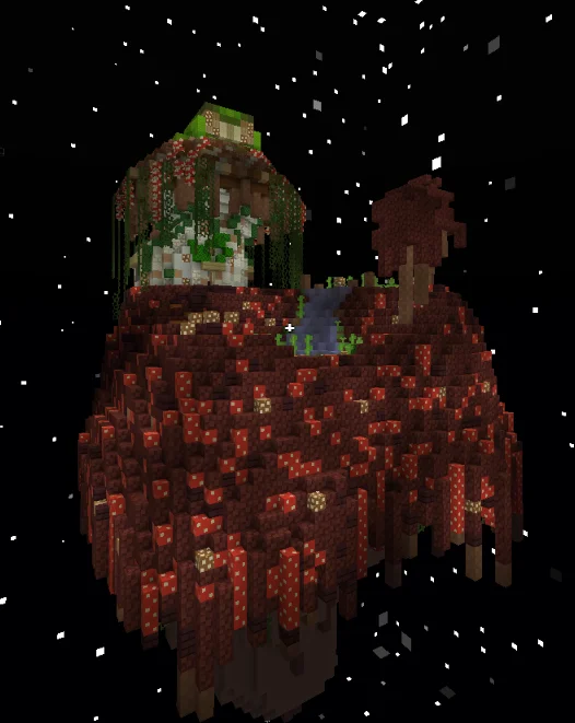 floating mushroom spawn