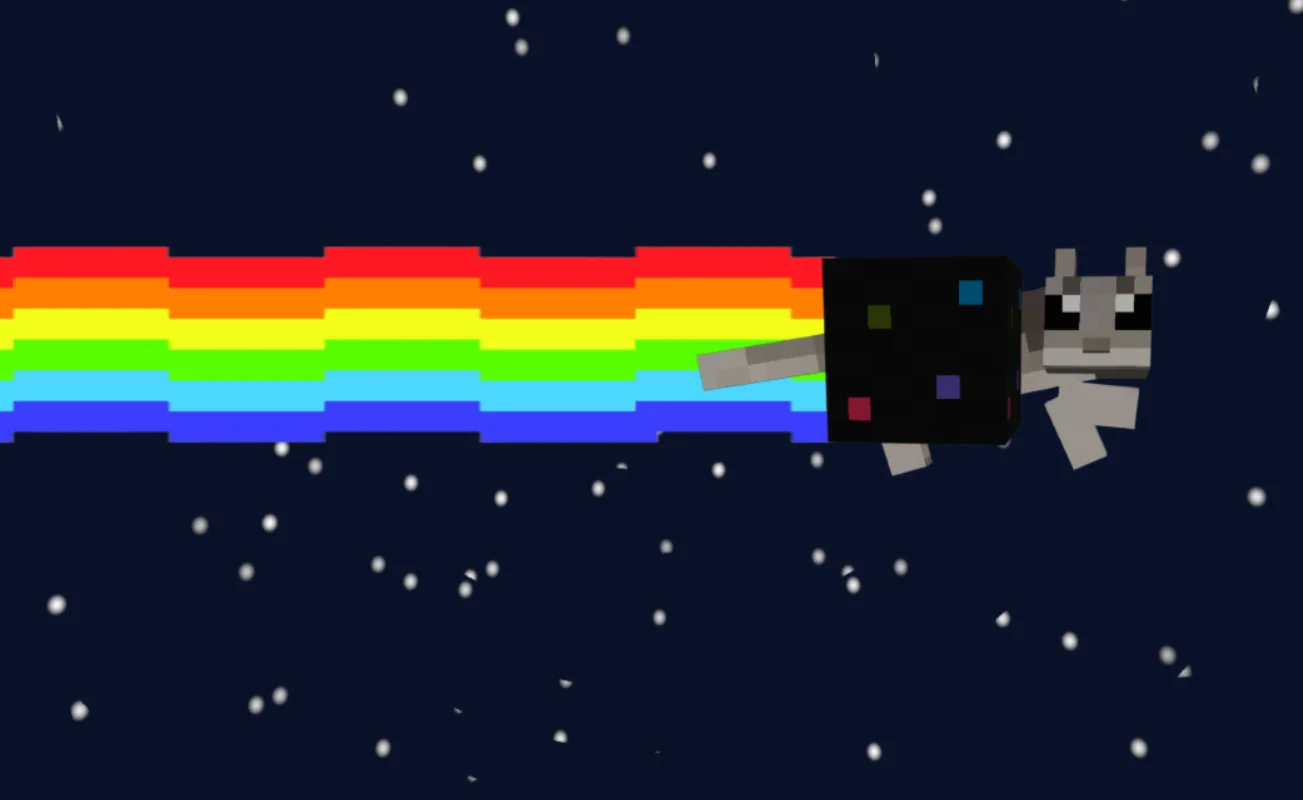 Nyan cat scare!