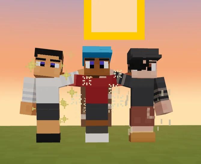 Friends unite